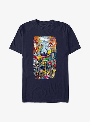 X-Men Group Poster T-Shirt