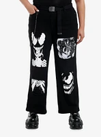 Her Universe Marvel Venom Patches Wide Leg Denim Pants Plus