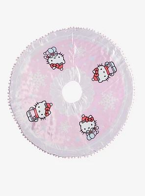 Hello Kitty Pom Pom Tree Skirt