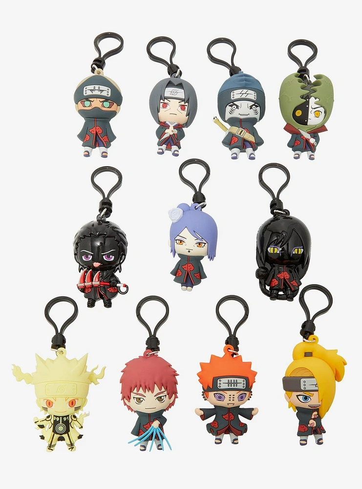 Naruto Shippuden Series 7 Bling Bag Figural Key Chain