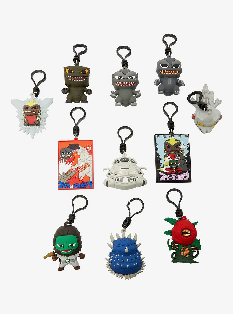 Godzilla Series 6 Blind Bag Figural Key Chain