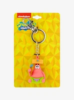 SpongeBob SquarePants Patrick Wood Board Figural Key Chain