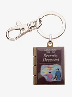 Beetlejuice Handbook For The Recently Deceased Locket Key Chain