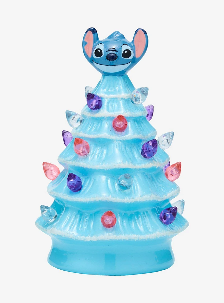 Disney Stitch Light-Up Mini Ceramic Tree