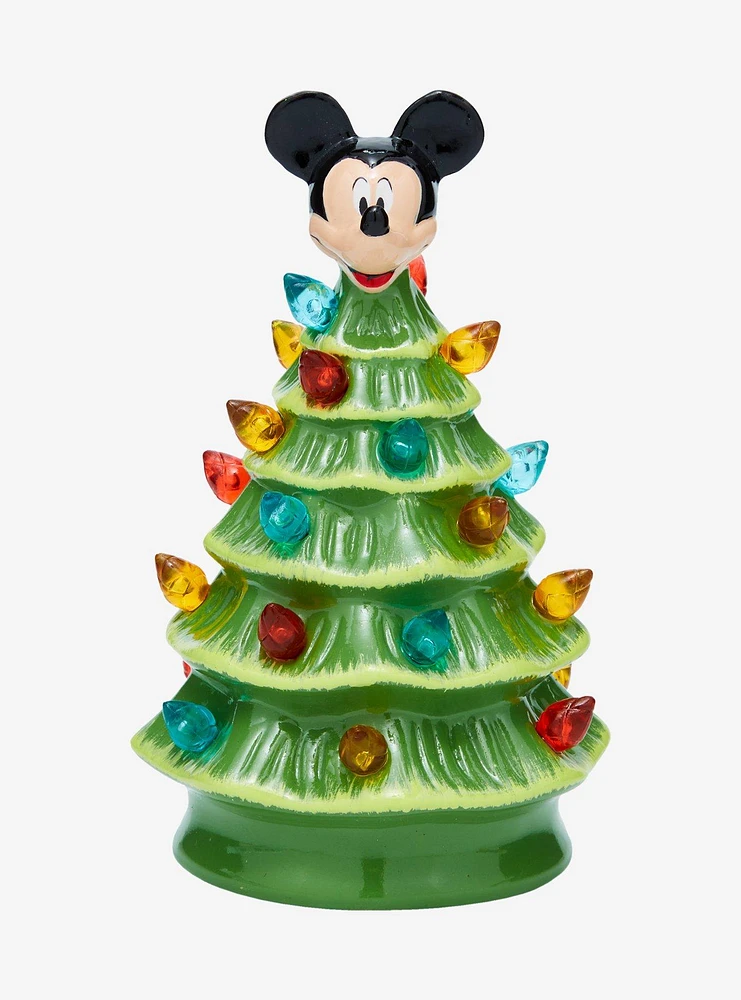 Disney Mickey Mouse Light-Up Mini Ceramic Tree