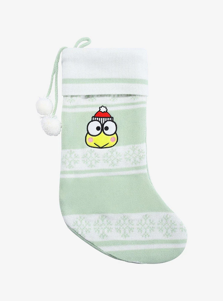 Keroppi Fair Isle Knit Stocking