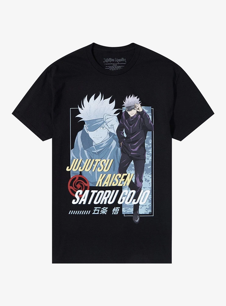 Jujutsu Kaisen Gojo Tonal Portrait T-Shirt