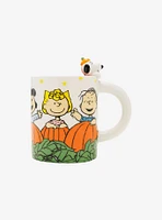 Peanuts Pumpkin Characters Mug