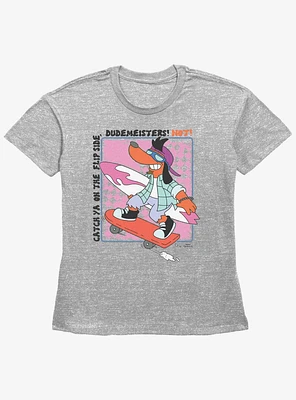The Simpsons Poochie Dudemeisters Womens Straight Fit T-Shirt