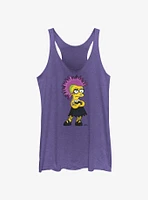 The Simpsons Punk Lisa Womens Tank Top
