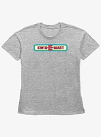 The Simpsons Kwik-E Logo Womens Straight Fit T-Shirt