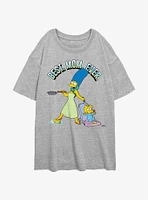 The Simpsons Best Mom Ever Womens Oversized T-Shirt