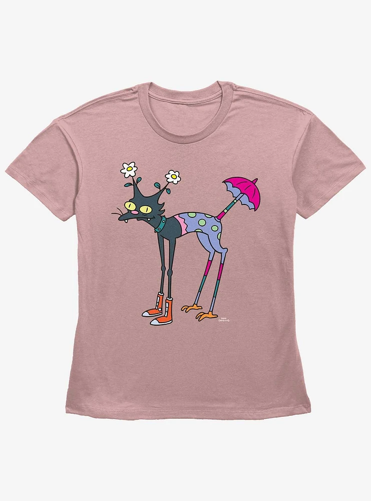 The Simpsons Mutant Snowball Womens Straight Fit T-Shirt