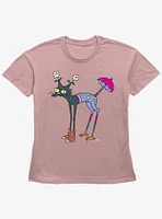 The Simpsons Mutant Snowball Womens Straight Fit T-Shirt