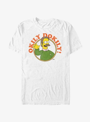 The Simpsons Okily Dokily Ned Flanders T-Shirt