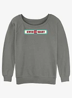 The Simpsons Kwik-E Logo Womens Slouchy Sweatshirt