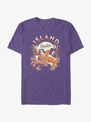 The Simpsons Island Paradise Groupshot T-Shirt