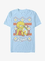 The Simpsons Lisa Floral T-Shirt