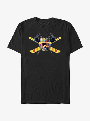 The Simpsons Bart Kaleidoscope Ski T-Shirt