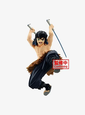 Banpresto Demon Slayer: Kimetsu No Yaiba Vibration Stars Inosuke Hashibira Figure