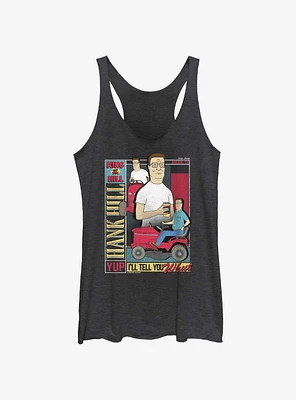 King of the Hill Hank Poster Women's Tank Top