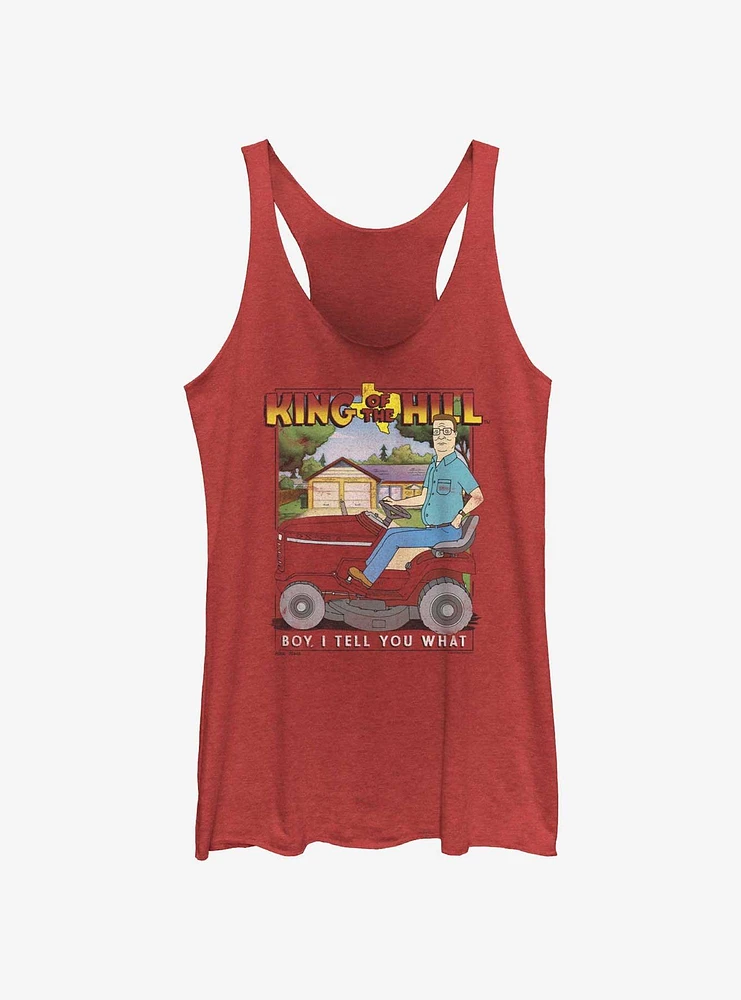 King of the Hill Hank Mowing Women's Tank Top