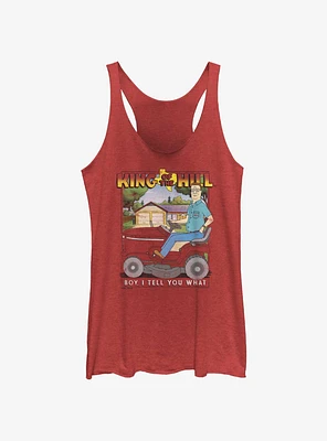 King of the Hill Hank Mowing Women's Tank Top