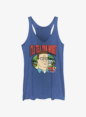 King of the Hill I'll Tell You Whut Women's Tank Top