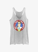King of the Hill Boy I Tell You What Badge Women's Tank Top