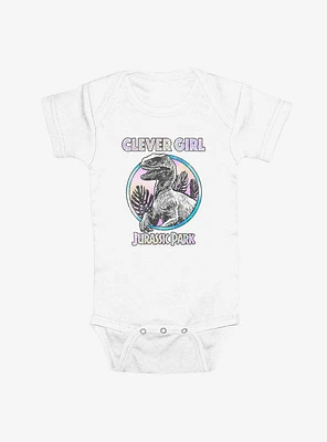 Jurassic Park Clever Girl Infant Bodysuit