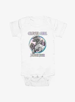 Jurassic Park Clever Girl Infant Bodysuit