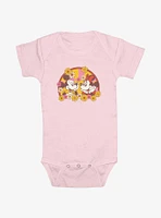 Disney Mickey Mouse Minnie Love Bloom Infant Bodysuit
