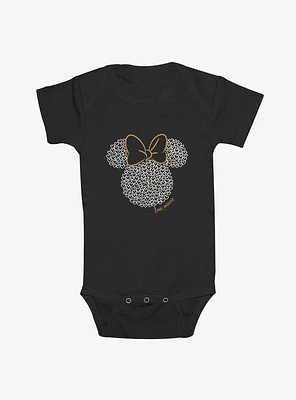 Disney Minnie Mouse Heart, Love Infant Bodysuit