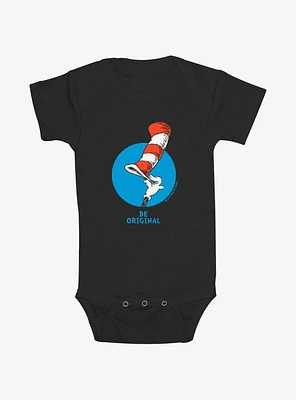 Dr. Seuss Cat The Hat Tip Infant Bodysuit