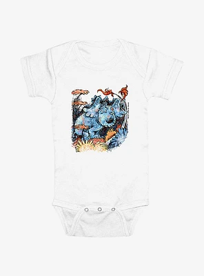 Dr. Seuss Horton Hears Paint Colors Infant Bodysuit