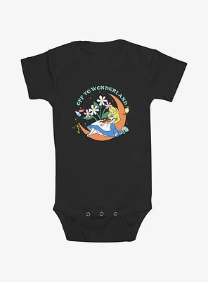 Disney Alice Wonderland Moon Infant Bodysuit