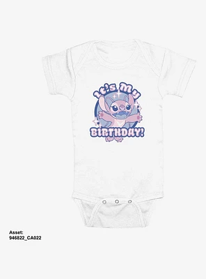 Disney Lilo & Stitch Angel Birthday Infant Bodysuit
