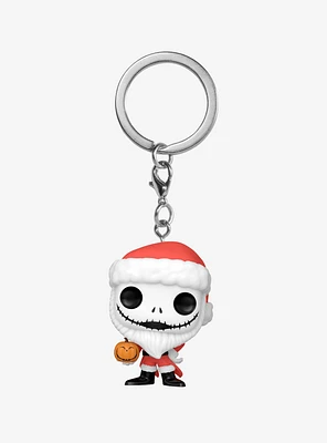 Funko The Nightmare Before Christmas Pocket Pop! Santa Jack Vinyl Key Chain Hot Topic Exclusive