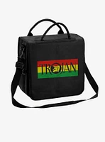 Rocksax Trojan Flag Records Backpack