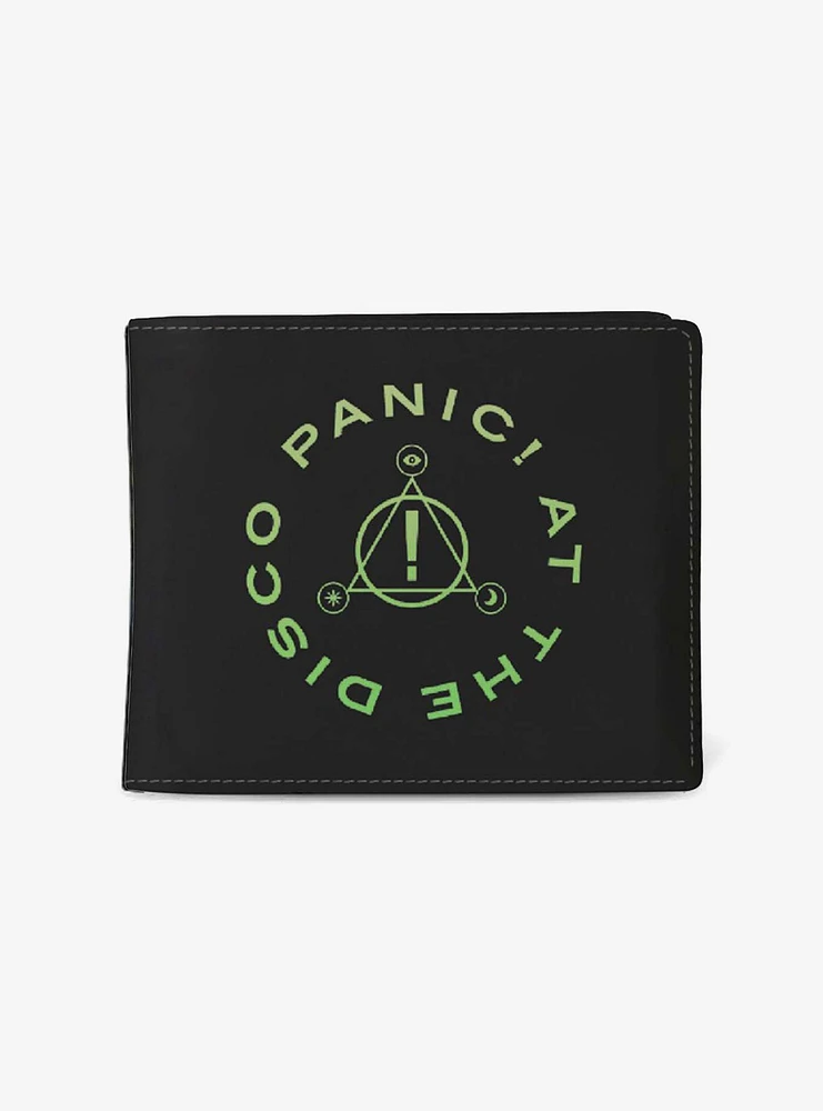 Rocksax Panic! At The Disco Warped Bifold Wallet