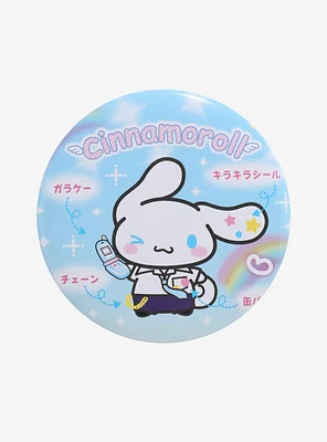 Cinnamoroll Kogyaru Guide 3 Inch Button