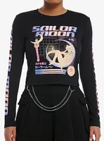 Pretty Guardian Sailor Moon Vaporwave Girls Long-Sleeve T-Shirt