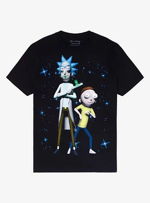 Rick And Morty Duo Stars T-Shirt