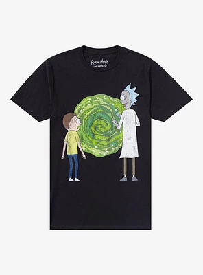 Rick And Morty Portal Two-Sided T-Shirt