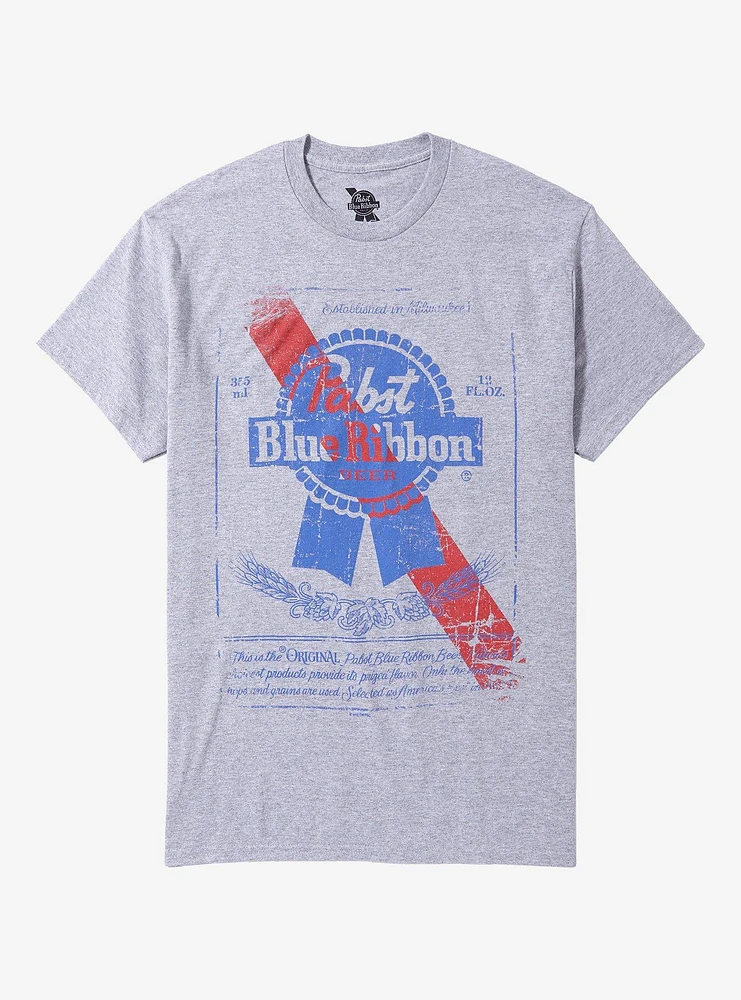 Pabst Blue Ribbon Label T-Shirt