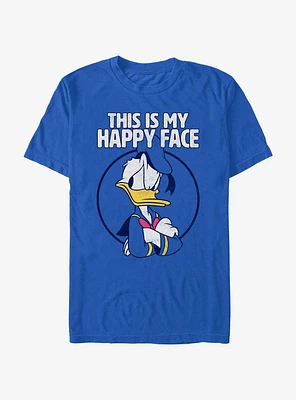 Disney Donald Duck This Is My Happy Face T-Shirt