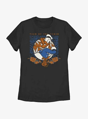 Disney Donald Duck Lunar Year Of The Tiger Womens T-Shirt
