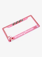 Strawberry Shortcake Custard & Strawberry License Plate Frame