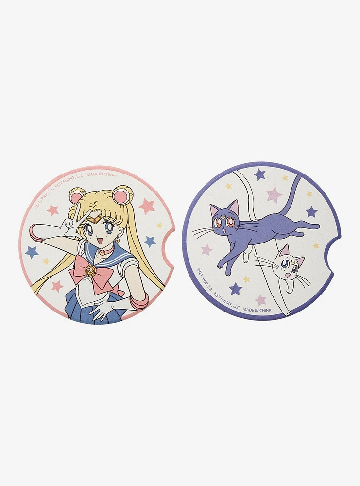 Sailor Moon Luna Car Coasters