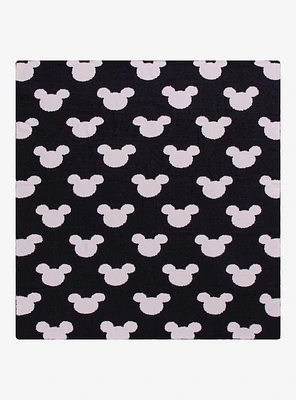 Disney Mickey Mouse Silhouette Allover Print Double Sided Throw - BoxLunch Exclusive